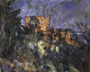 Paul Cezanne Black Castle France oil painting artist
